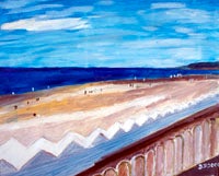 Painting by Debevec-beach